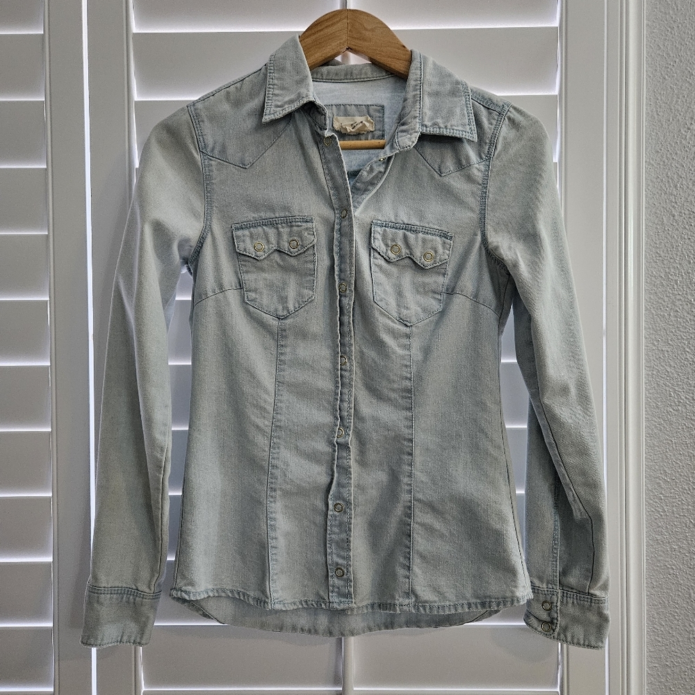 Denim Button Down
